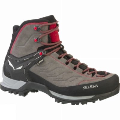 Salewa Mens Mountain Trainer Mid GTX Boot Charcoal / Papavero Salewa Mens Mountain Trainer Mid GTX Boot Charcoal / Papavero